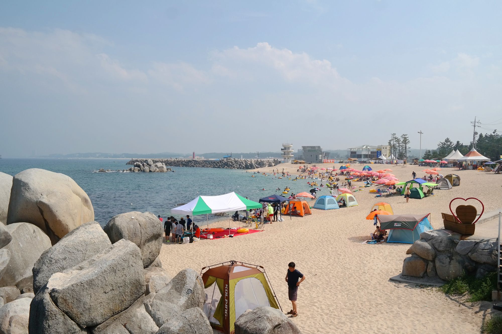 Gangneung White Beach Pension Dış mekan fotoğraf